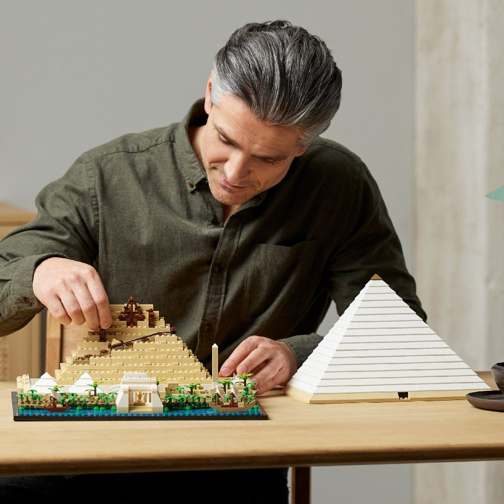 LEGO ARCHITECTURE MAREA PIRAMIDA DIN GIZA 21058 - Imagine 3 [ps:602a878c-14f3-4521-8945-c9a71b67186c]