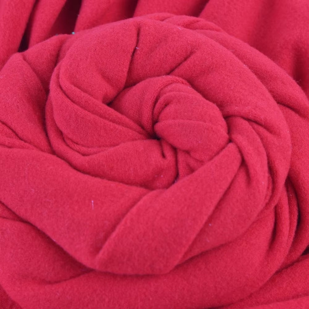 Set turbane mama-copil cu pampoane, roz drool - Roșu