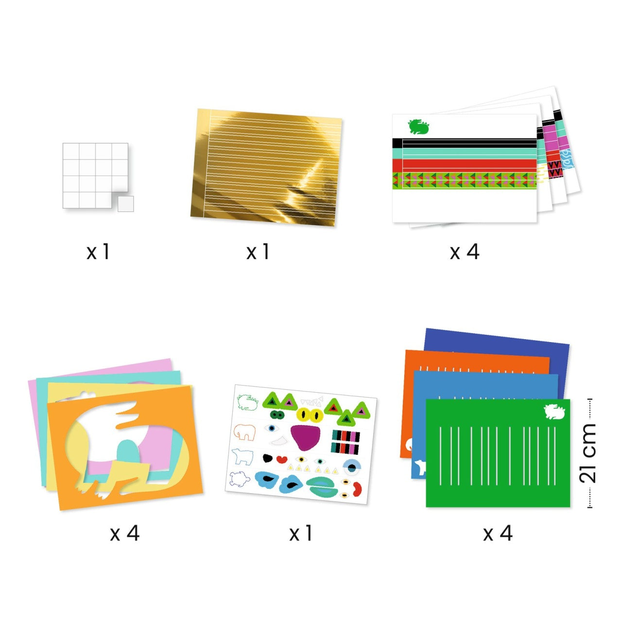 Joc creativ de tesut animalute, Djeco - Imagine 4 [ps:8a2089a5-864e-4b76-8a7c-0aec191edb9c]