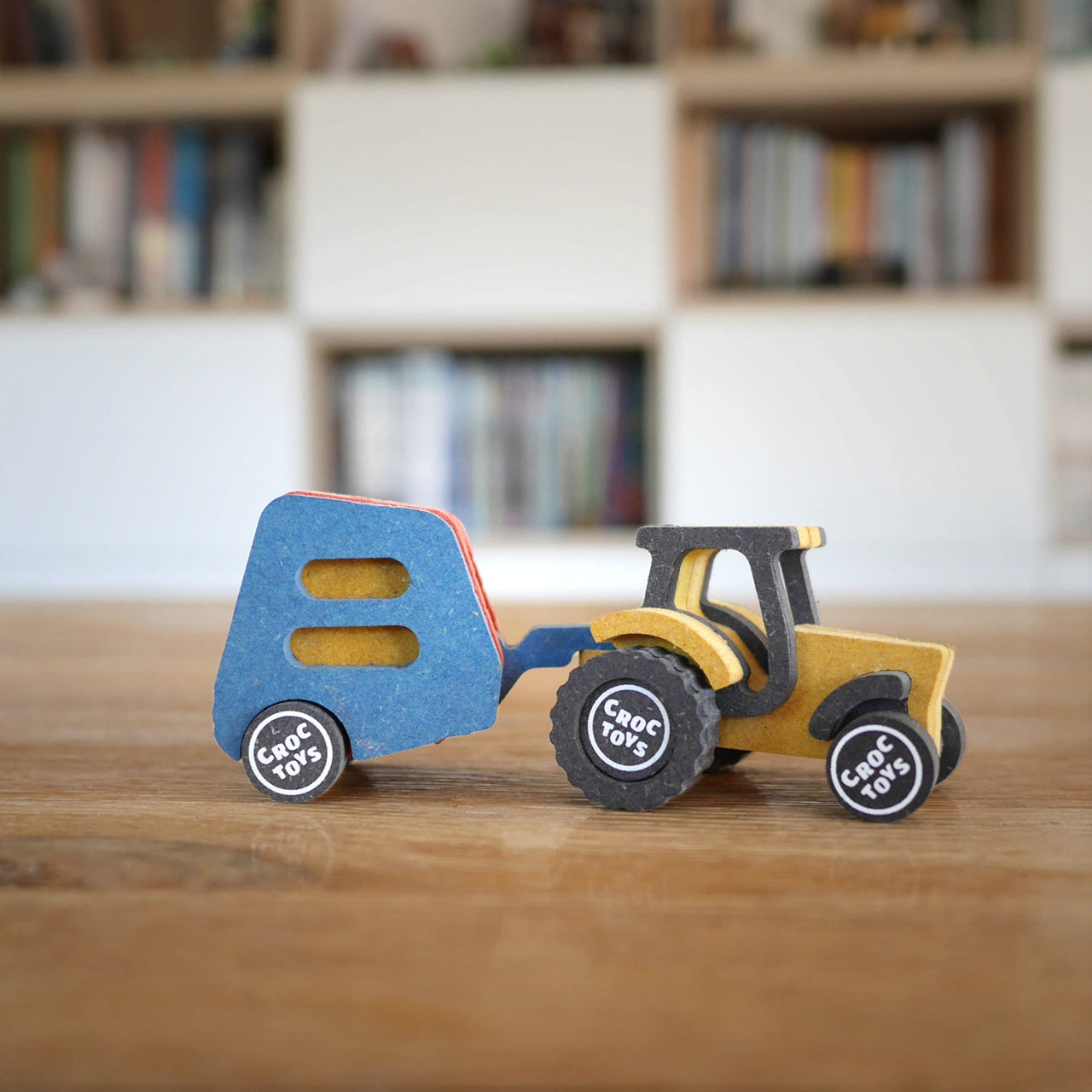 Set de constructie Ferma cu tractor Nathan, Croc toys - Imagine 4 [ps:56a57000-fa46-458a-bdaa-ba656d24721c]