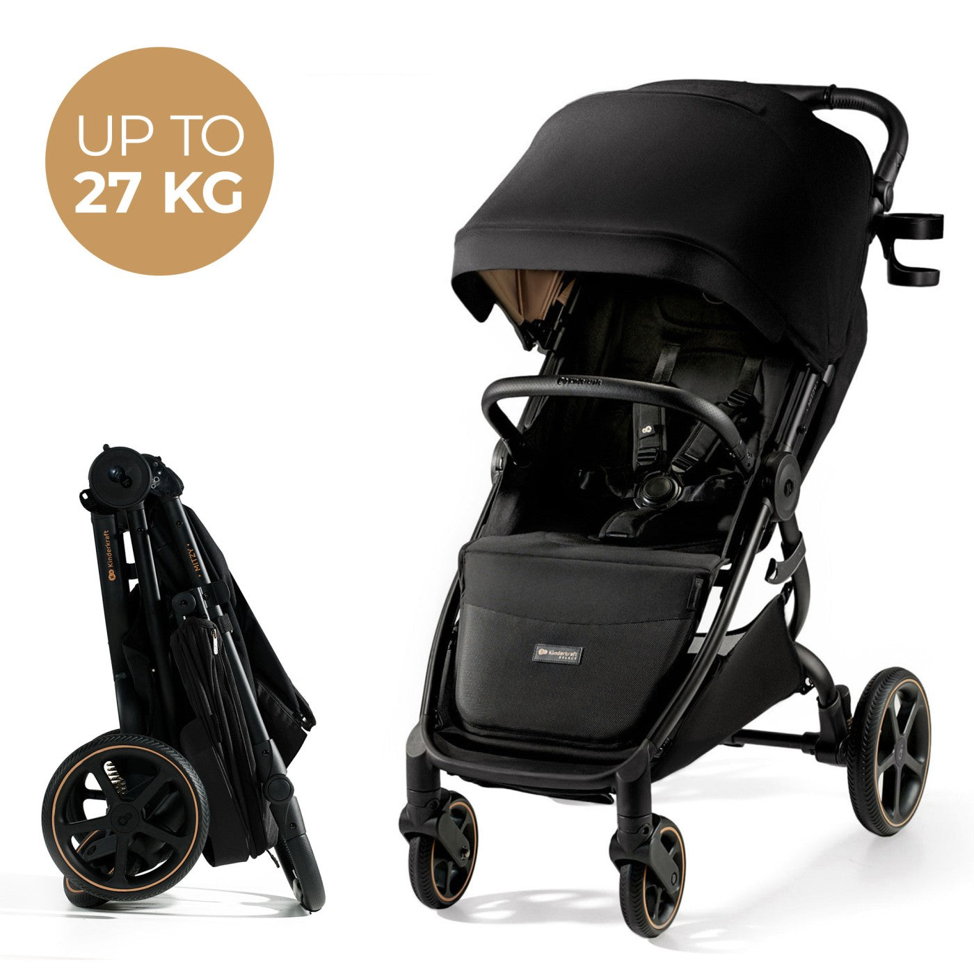 CARUCIOR SPORT, ULTRA COMPACT, KINDERKRAFT MITZY, 0-22 KG, BLACK INK [ps:9dfb4777-bf37-4187-b68a-cb525a0038ee]