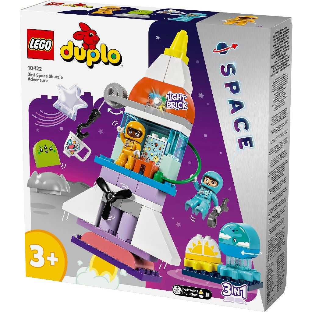 LEGO DUPLO AVENTURA CU NAVETA SPATIALA​ 3 IN 1 10422 - Imagine 5 [ps:9e5b09c8-c92b-494f-bc78-b411cbeb3e4f]