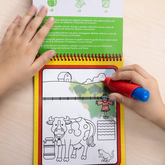 MELISSA AND DOUG WATER WOW CARTE DE COLORAT FERMA - Imagine 5