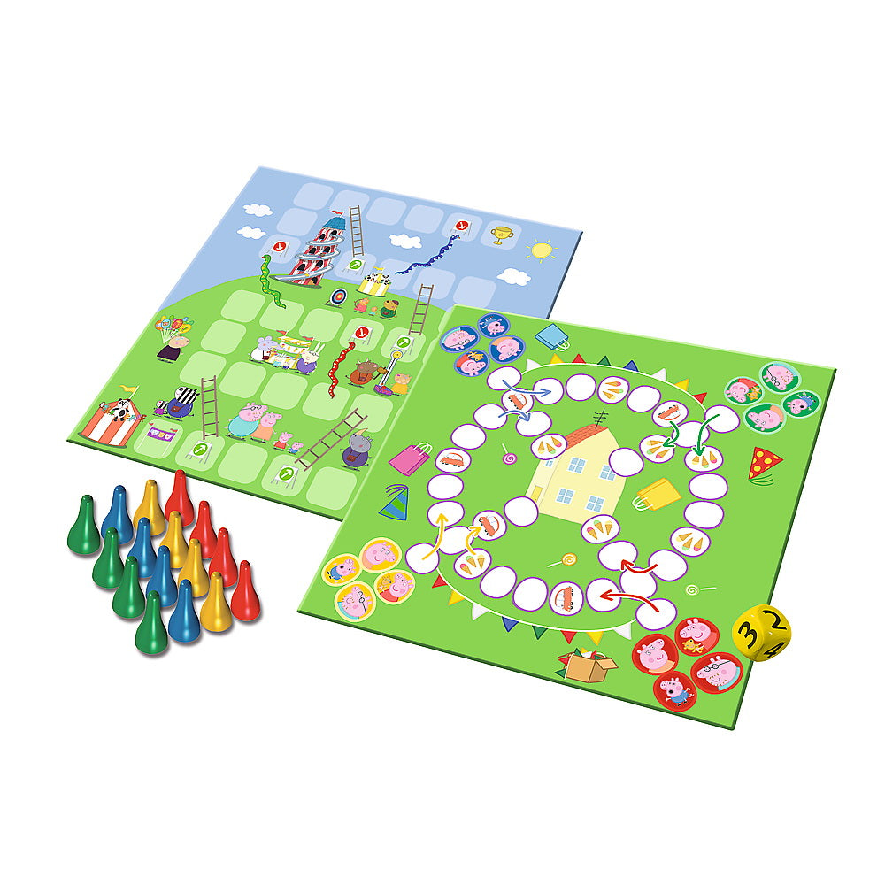 JOC PEPPA PIG 2IN1 LUDO SI SERPISORI SCARI Trefl - Imagine 2 [ps:c0f4c1b2-eafc-4cfe-bc78-11fc70abfaa9]