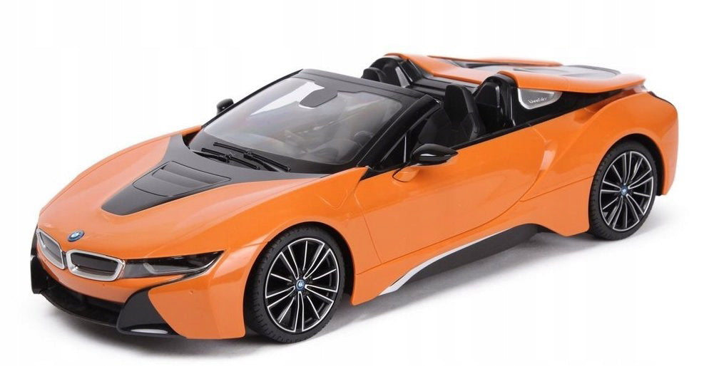 MASINA CU TELECOMANDA BMW I8 PORTOCALIE SCARA 1 LA 12 [ps:acc32010-27cb-484b-aa04-d5b862328310]