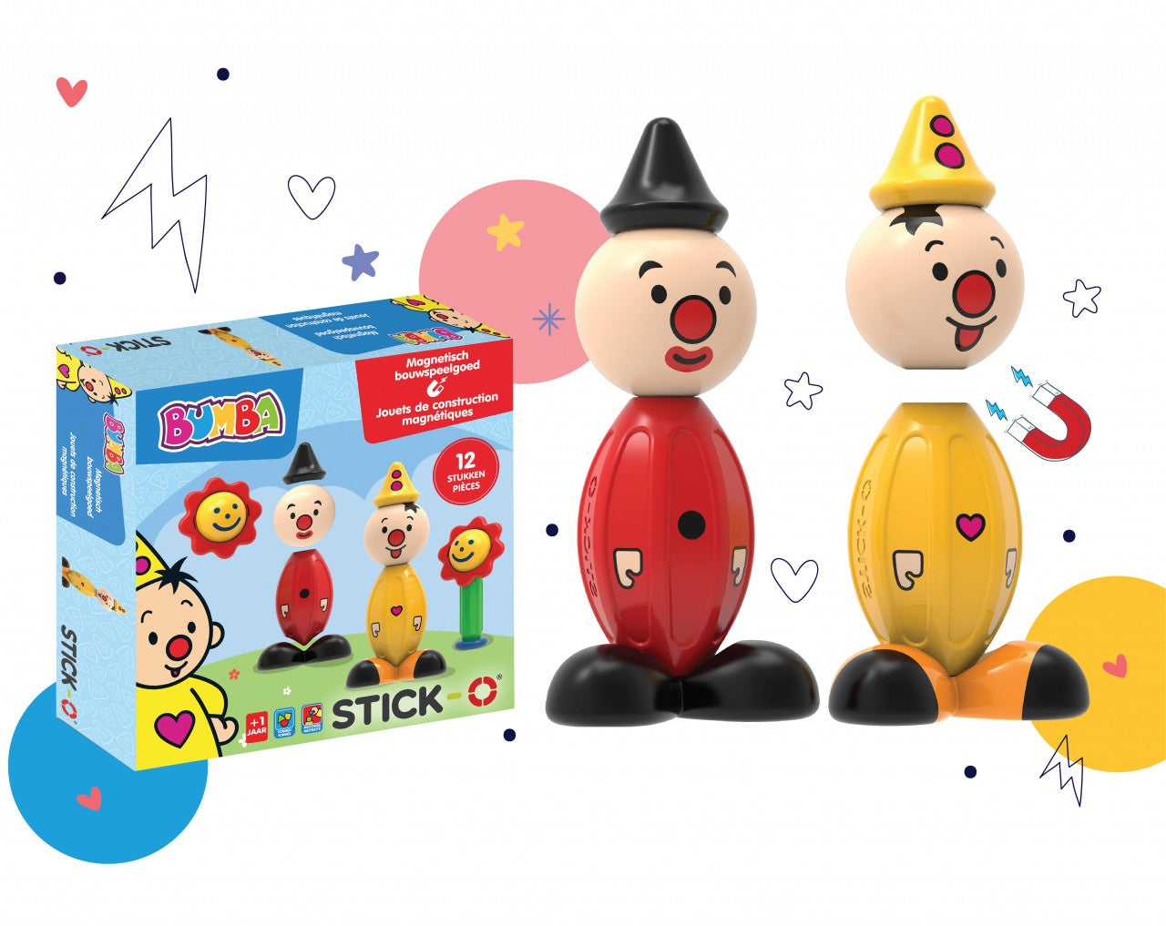 Joc cu magneti Stick-O, Bumba Clicstoys - Imagine 4 [ps:abf42aa5-1e95-480e-9358-bfcdec113b8f]