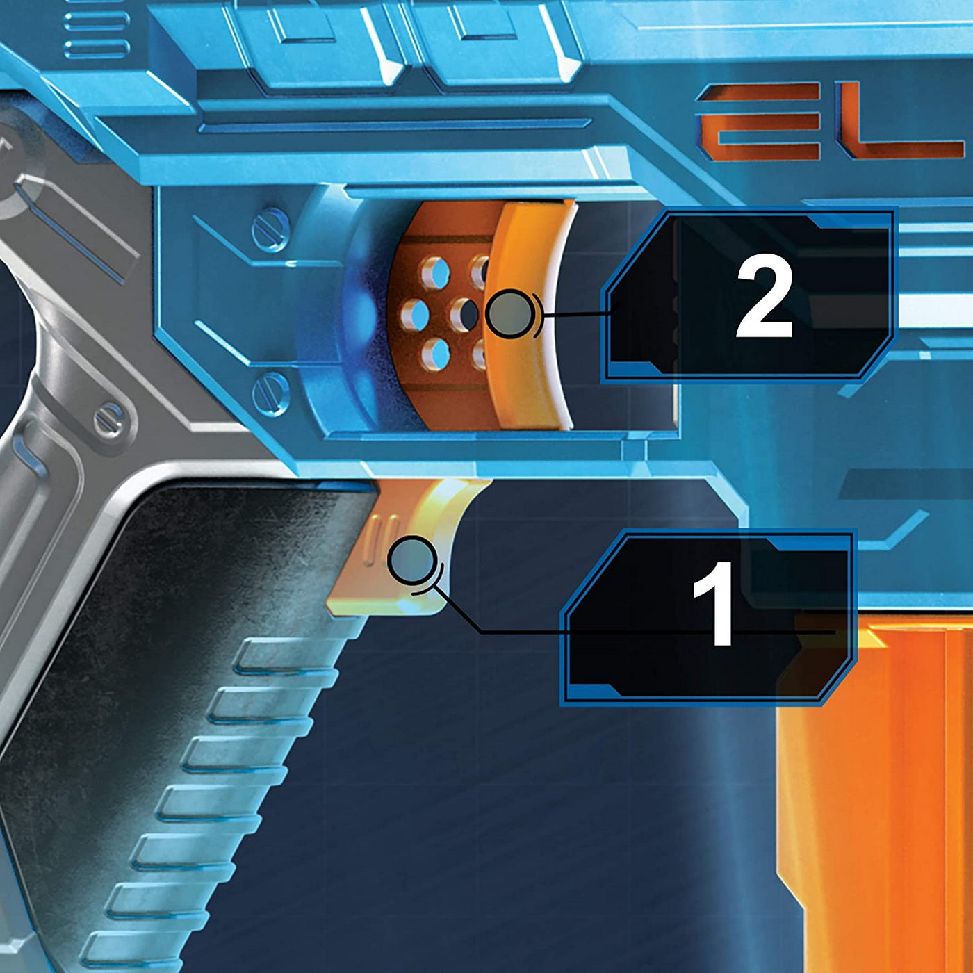 NERF BLASTER ELITE 2.0 TURBINE CS-18 Hasbro - Imagine 3 [ps:46deabd7-4653-4cc7-9e15-e7303632575c]