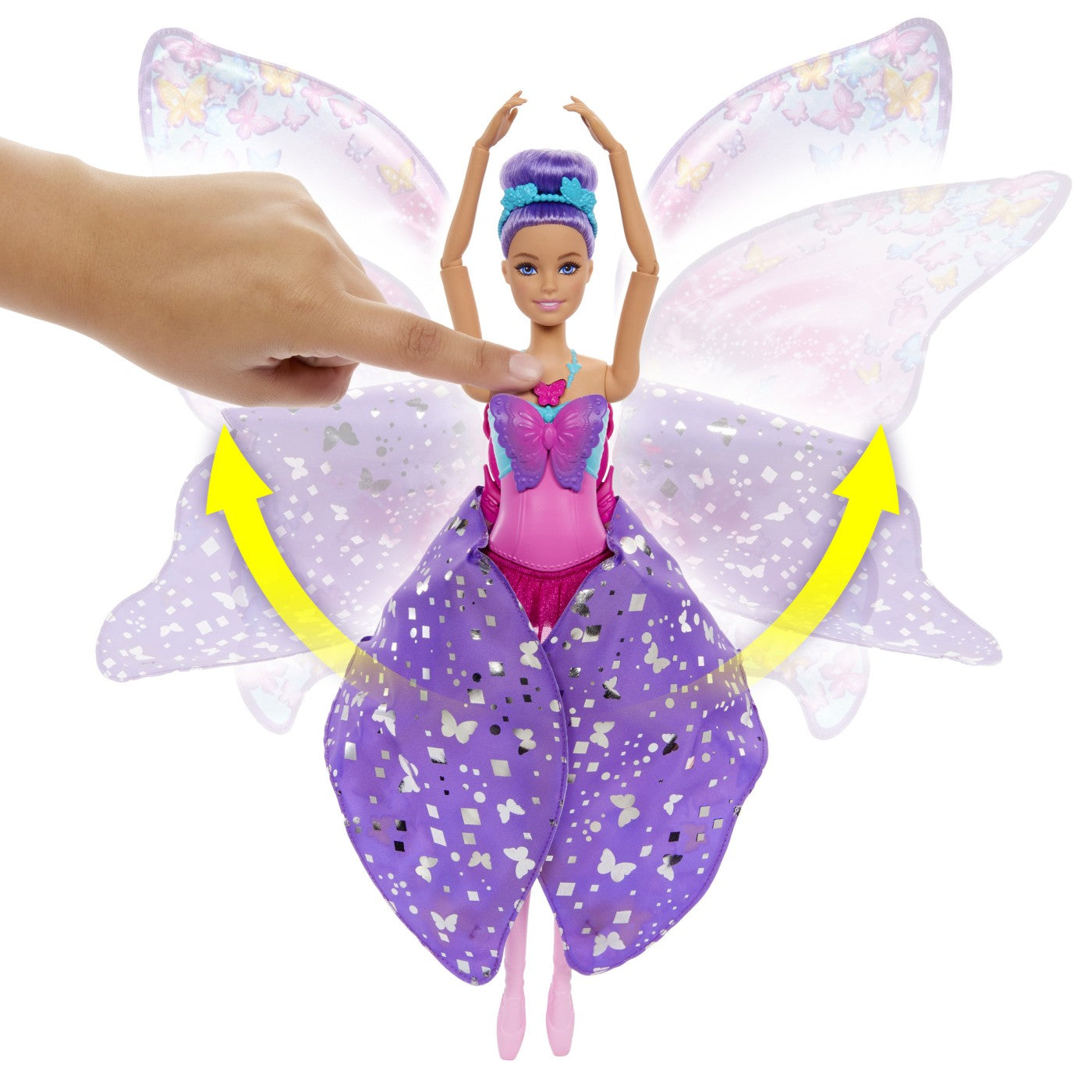 BARBIE PAPUSA BARBIE CU ARIPI Mattel - Imagine 5 [ps:8acaaa73-e7c5-45d9-8a36-9aa8e17cef68]