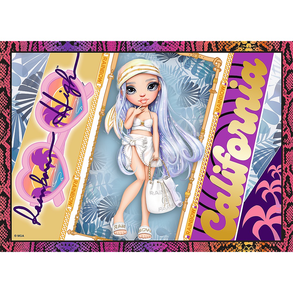 PUZZLE TREFL RAINBOW HIGH 4IN1 PAPUSILE FASHION - Imagine 5