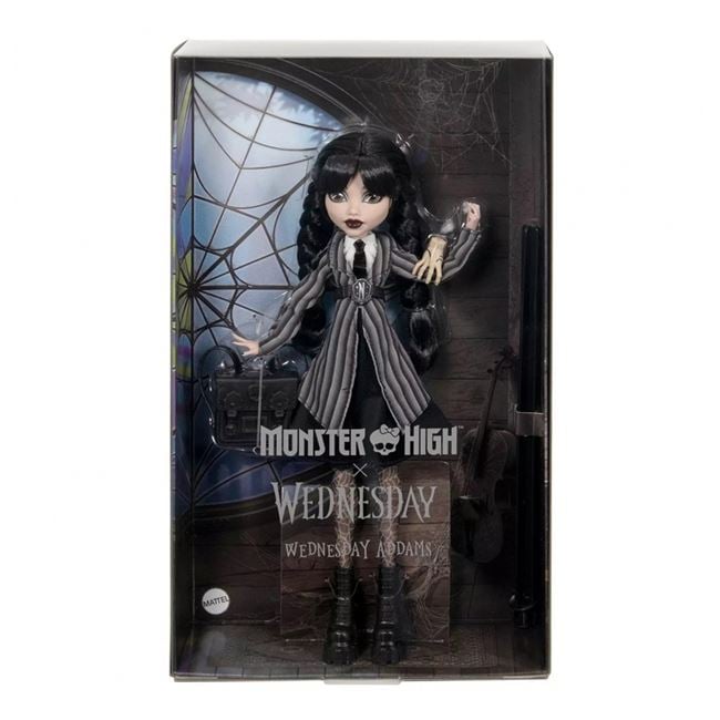 Papusa Monster High Wednesday School Outfit - Mattel - Default Title (5) [ps:358fcf12-98b6-434c-8c81-60a5c72fa219]