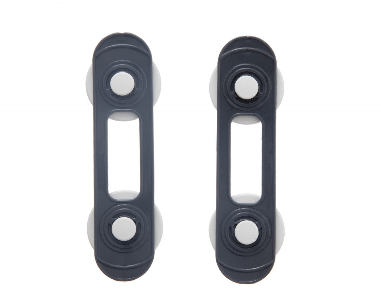 Set 2 mini sigurante universale pentru usi si dulapuri - Gri