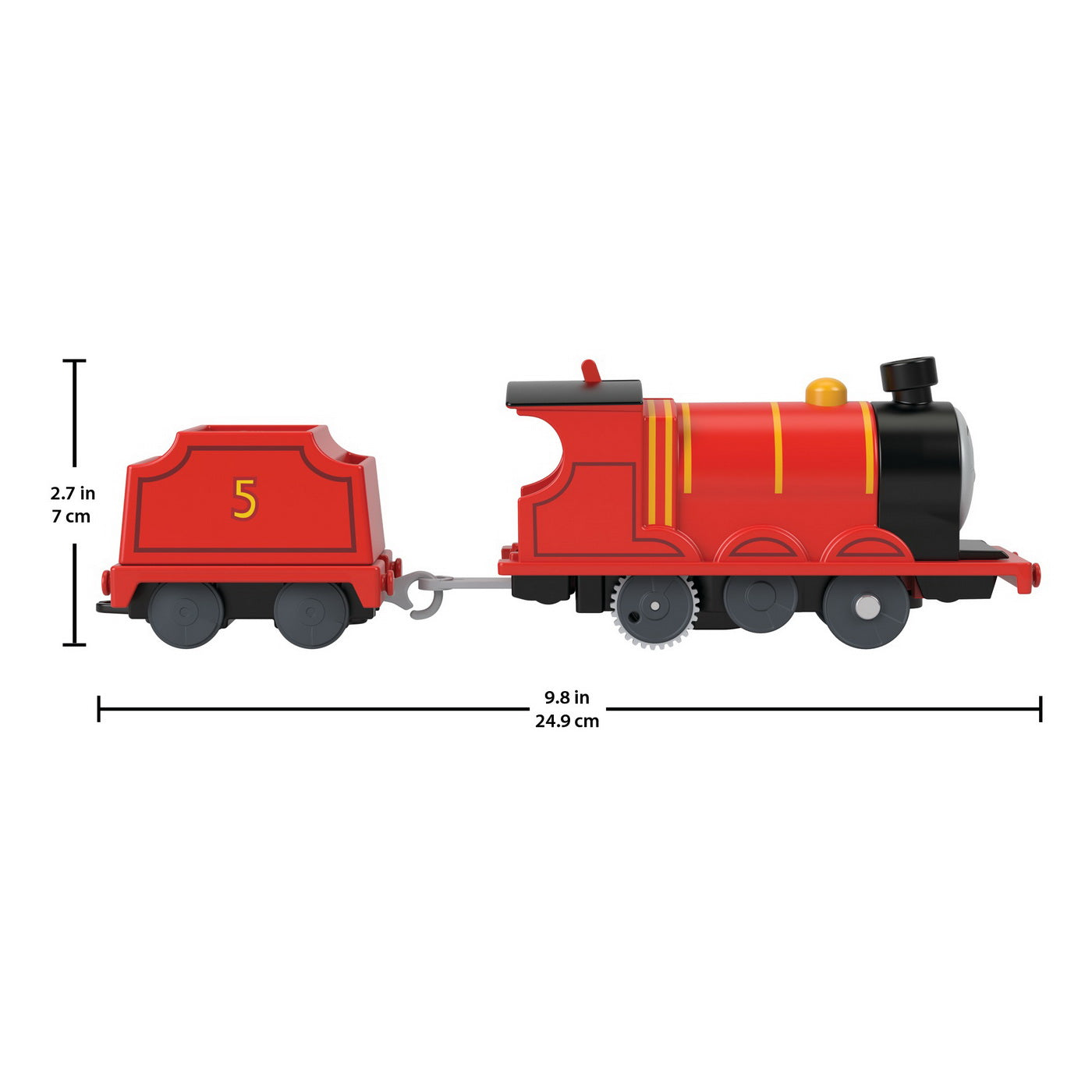 THOMAS LOCOMOTIVA MOTORIZATA SAFARI MONKEY THOMAS Mattel - James - Vagon (5) [ps:caa0aa3a-94e0-4b5a-9a76-394d8092d281]