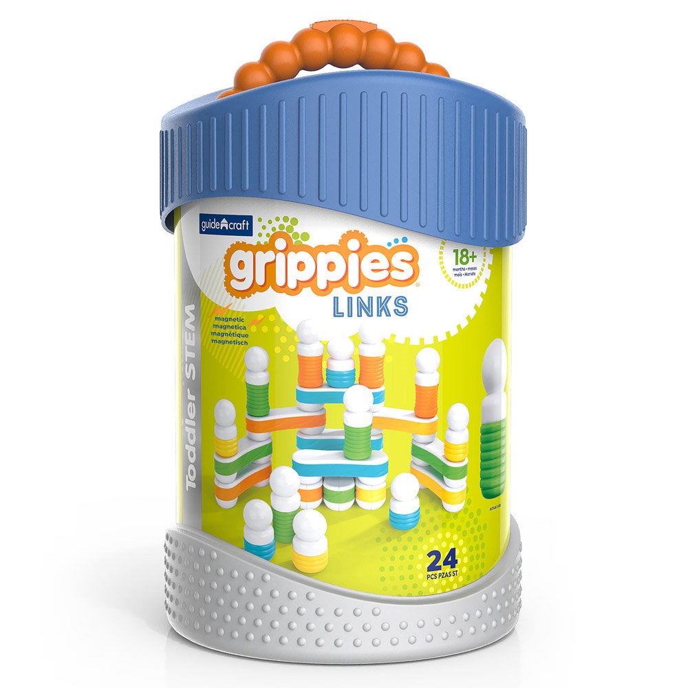 Grippies Links Set Magnetic Tactil, 24 piese - Guidecraft - Default Title (5) [ps:b7b6d56c-d7b0-4f61-9dd1-f6cf32536bdd]