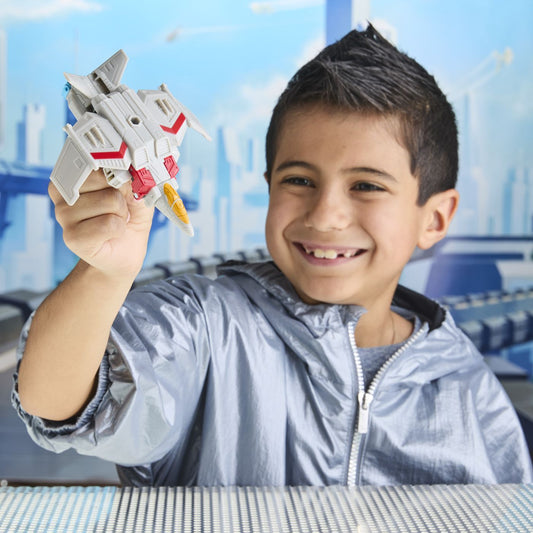 TRANSFORMERS CYBERWORLD ROBOT STARSCREAM CONVERTIBIL - Imagine 5