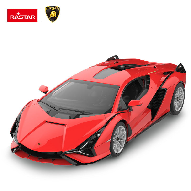 MASINA CU TELECOMANDA LAMBORGHINI SIAN ROSU CU SCARA 1 - Roșu (5) [ps:abab5e73-ddb4-49de-a8c1-af5c153f4462]