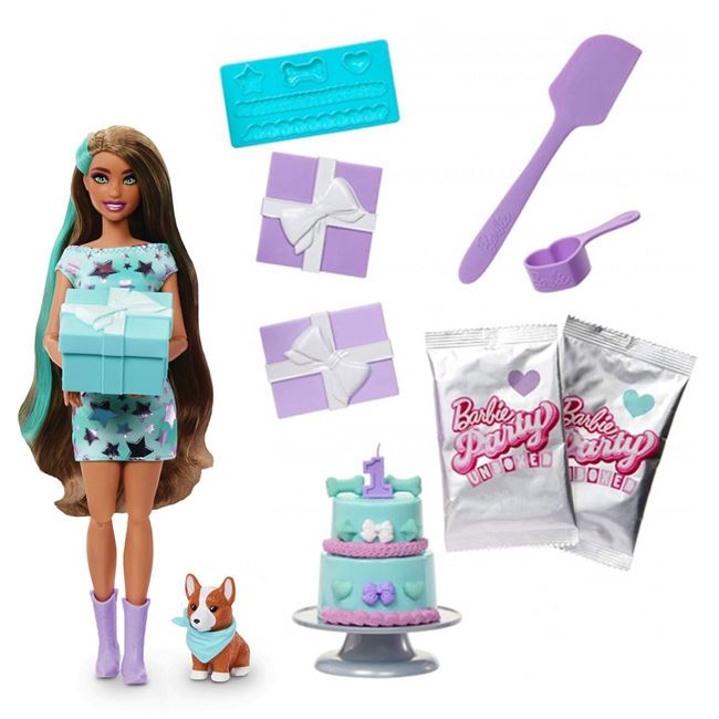 Papusa Barbie Party Unboxed Reveal Blind Box - Mattel - Default Title (5) [ps:bb9aea75-6fb1-4f84-a33f-1ddefaadd425]