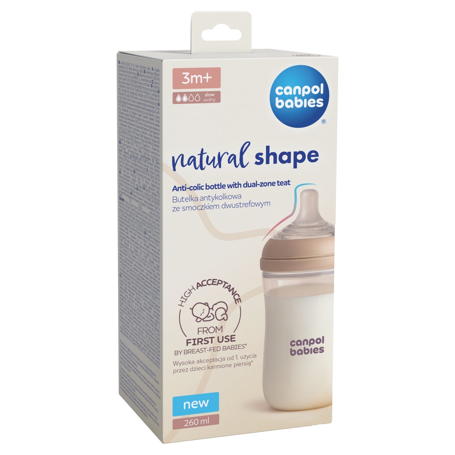 Biberon Natural Shape 260 ml 35/401 [ps:0847bce1-383a-4e0d-a673-3fdebc3ecdb2]
