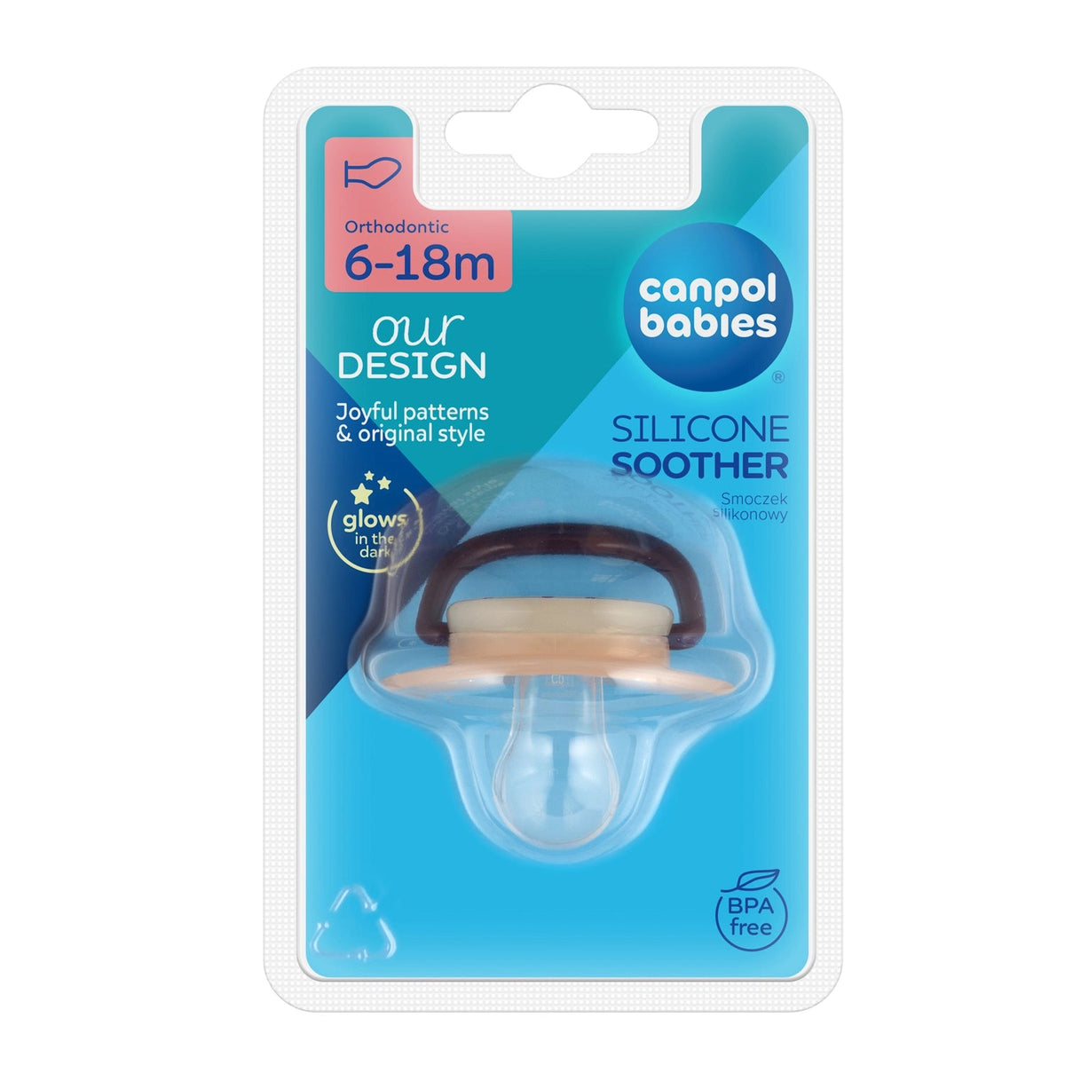 Canpol Babies Suzeta Orthodontica Din Silicon 6-18M, 1 - Imagine 6 [ps:3dd8b792-6518-4c00-b618-0a7e9c185b9d]