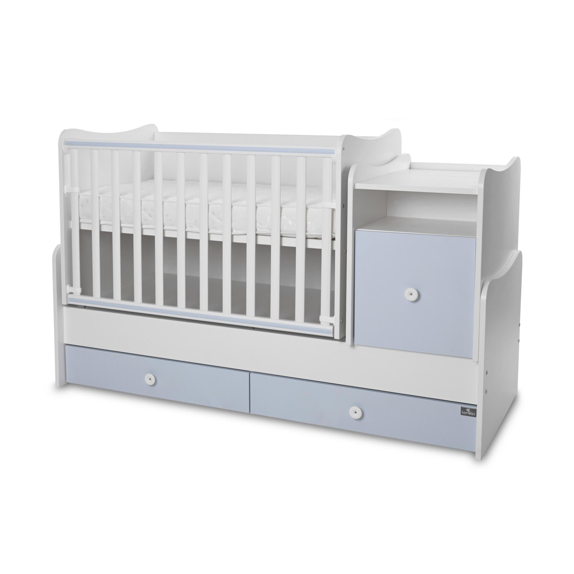 Mobilier Trend Plus Lorelli, White Milky Green - alb albastru baby (5) [ps:246e991b-39f1-4dd8-8d80-f562bd167c62]