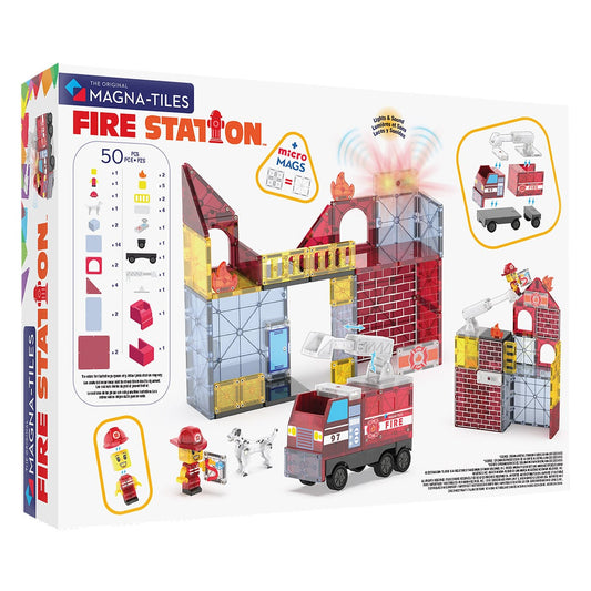 MAGNA-TILES Fire Station - Set Jucării Construcție 50 piese - Default Title (5) [ps:16a1310a-ee84-41bd-841b-9ffeb90dd7ae]