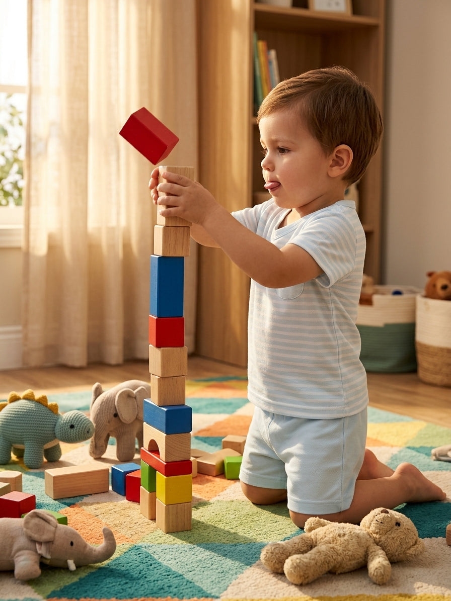 Set tricou și pantaloni scurți, dungi subțiri Bleu 2 ANI - Bleu (5) [ps:12d7334d-cfa1-447f-a287-b097d1ee2f02]