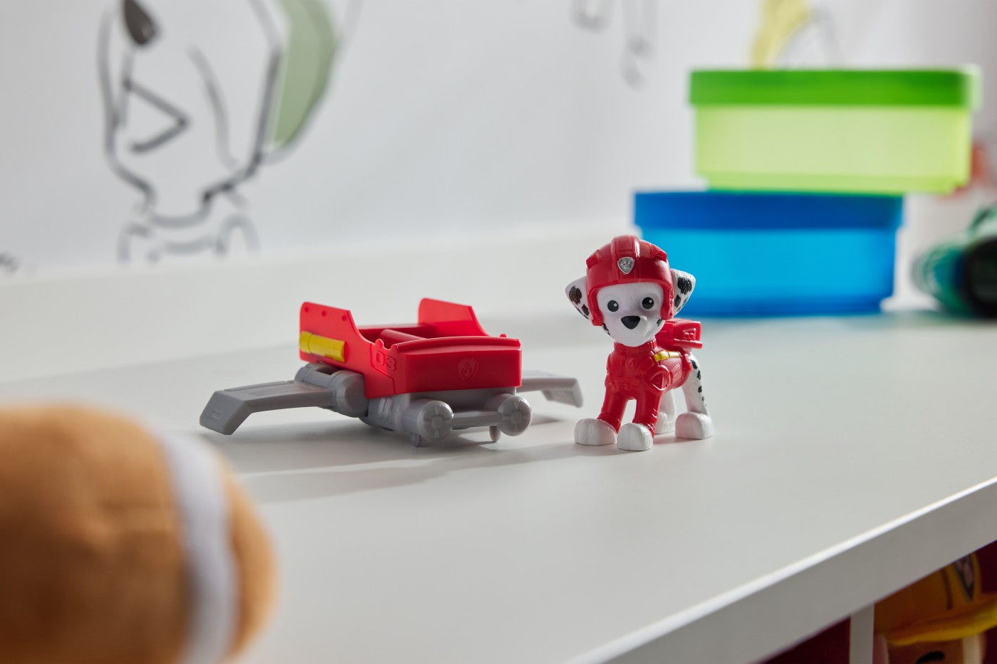PATRULA CATELUSILOR ACTION PUPS SET VEHICUL DE SALVARE - Imagine 5