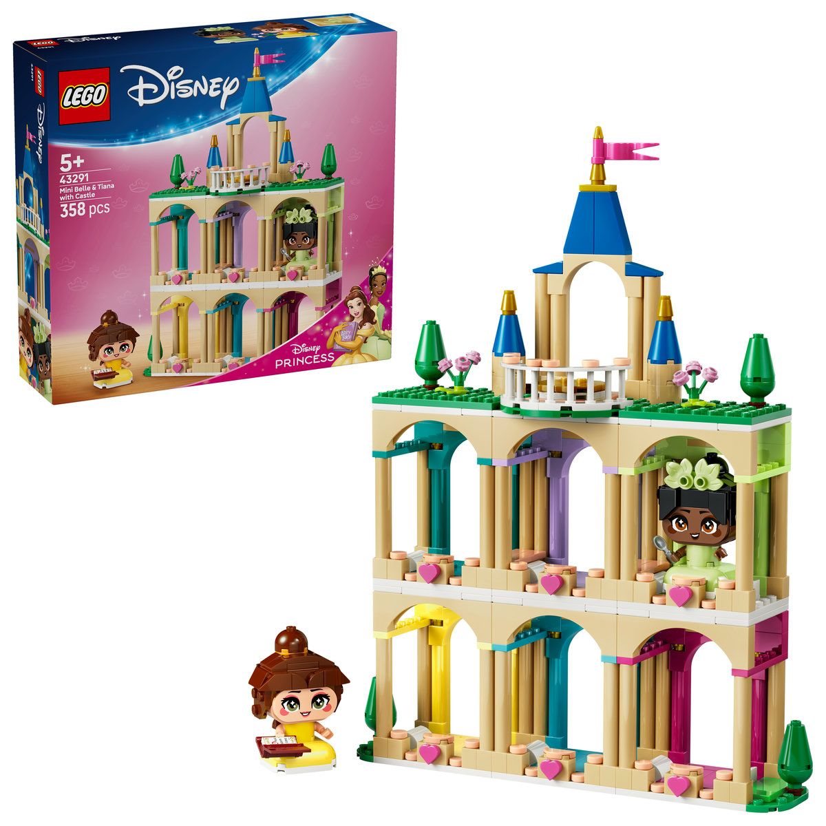 LEGO DISNEY PRINCESS MINIPRINTESELE BELLE SI TIANA LA - Imagine 8 [ps:709b75d1-6f68-49f8-8abc-4072d297ec1d]