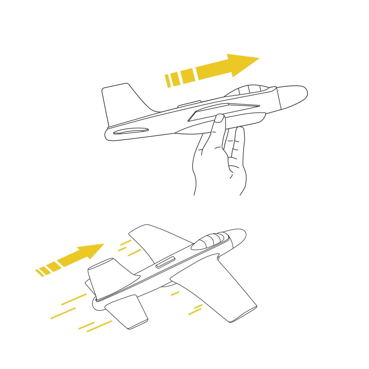 Planor - Avion din spuma, Djeco - Imagine 3 [ps:fc0ce8b4-c499-42b2-a2a2-812aba41e746]