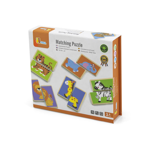 Puzzle Gaseste perechea - Animale salbatice, Viga [ps:b1a180bb-10d3-46dc-b832-f47d8aca52e1]
