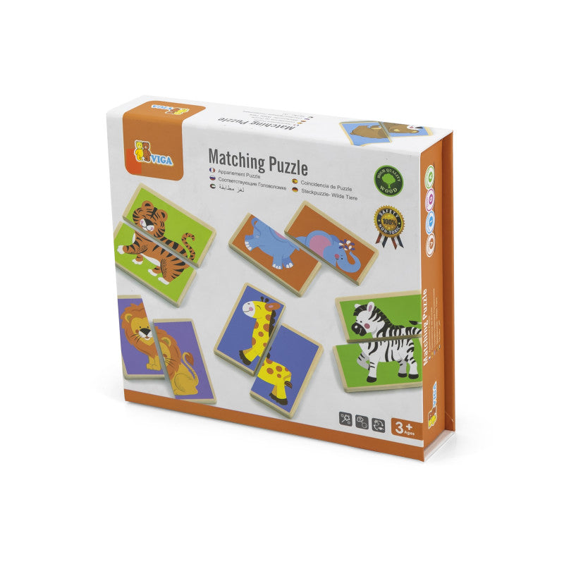 Puzzle Gaseste perechea - Animale salbatice, Viga [ps:b1a180bb-10d3-46dc-b832-f47d8aca52e1]