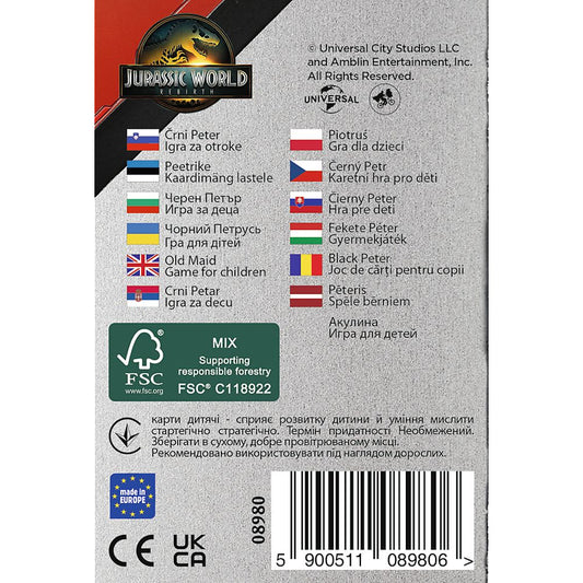 CARTI DE JOC TREFL JURASSIC WORLD - Imagine 5