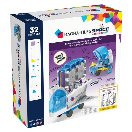 MAGNA-TILES Space - Set Magnetic de Construcții, 32 Piese - Default Title (5) [ps:4a24ee21-28f2-4506-92e5-979b69011d93]