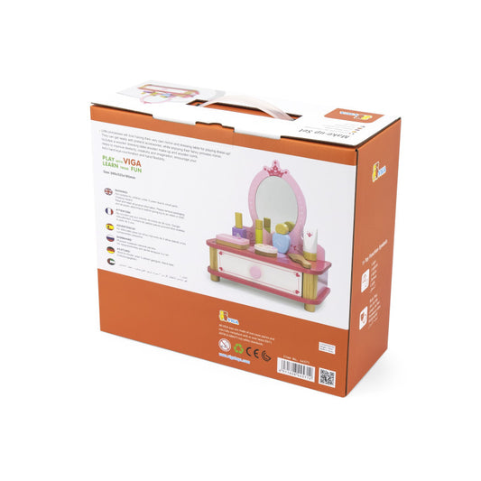 Set de make-up cu masuta e toaleta, Viga [ps:499fa2b9-77de-48c0-8ad4-837f3b3b3f89]