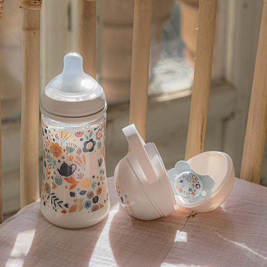 Set cadou Wonderland, roz, Suavinex - Albastru