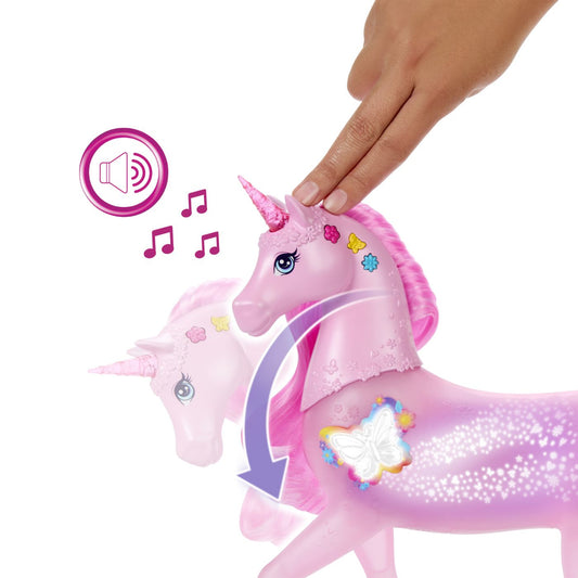BARBIE UNICORN ROZ CU LUMINI STRALUCITOARE SI SUNETE Mattel - Default Title (5) [ps:d1407117-9f51-4520-83e0-ac7011aacf8a]