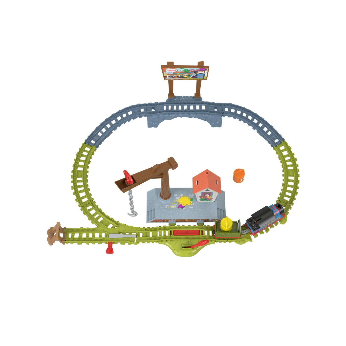 THOMAS SET DE JOACA CU LOCOMOTIVA MOTORIZATA THOMAS - Imagine 5 [ps:1e6146e4-7c84-47dc-8c47-69711493e4ba]