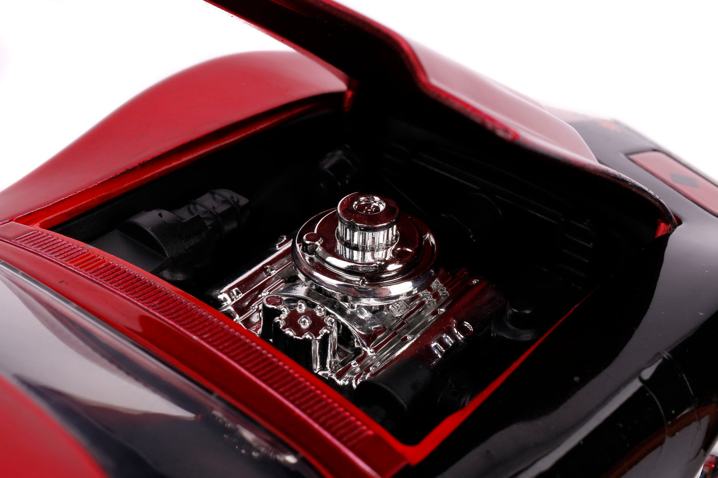 MASINUTA DIN METAL HARLEY QUINN 1969 CHEVY CORVETTE - Imagine 8 [ps:b2426a33-9f05-47ac-81f9-4e63cdf4bfd8]