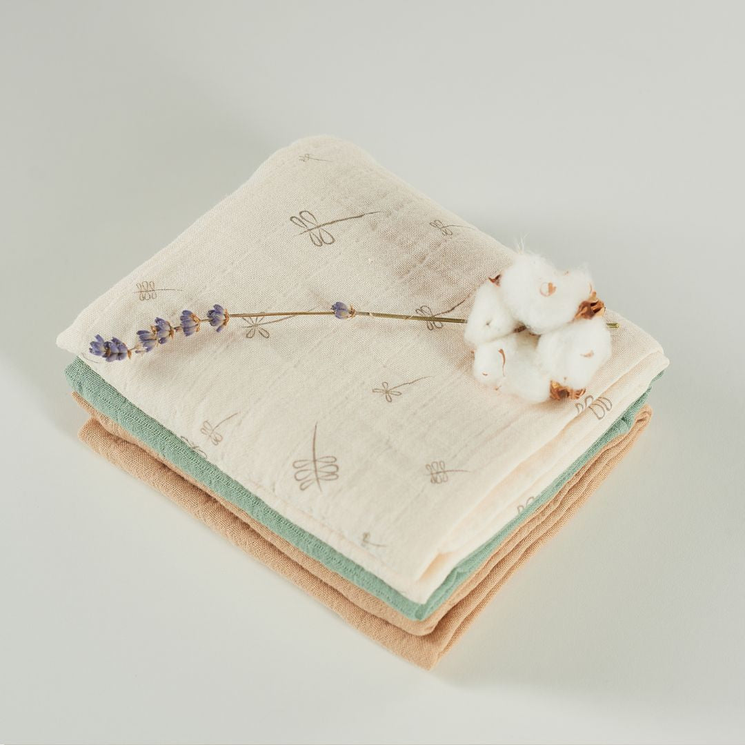 Set 3 Museline Bumbac Organic ONINO HUG.me, 60x60cm, GOTS - Pure Nature (5) [ps:de3dad53-ea96-462c-8048-93a7c7f1dbc9]