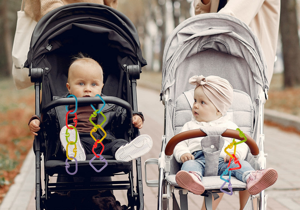 Set 5 inele multifunctionale BabyJem (Model: Ovale) - Imagine 5