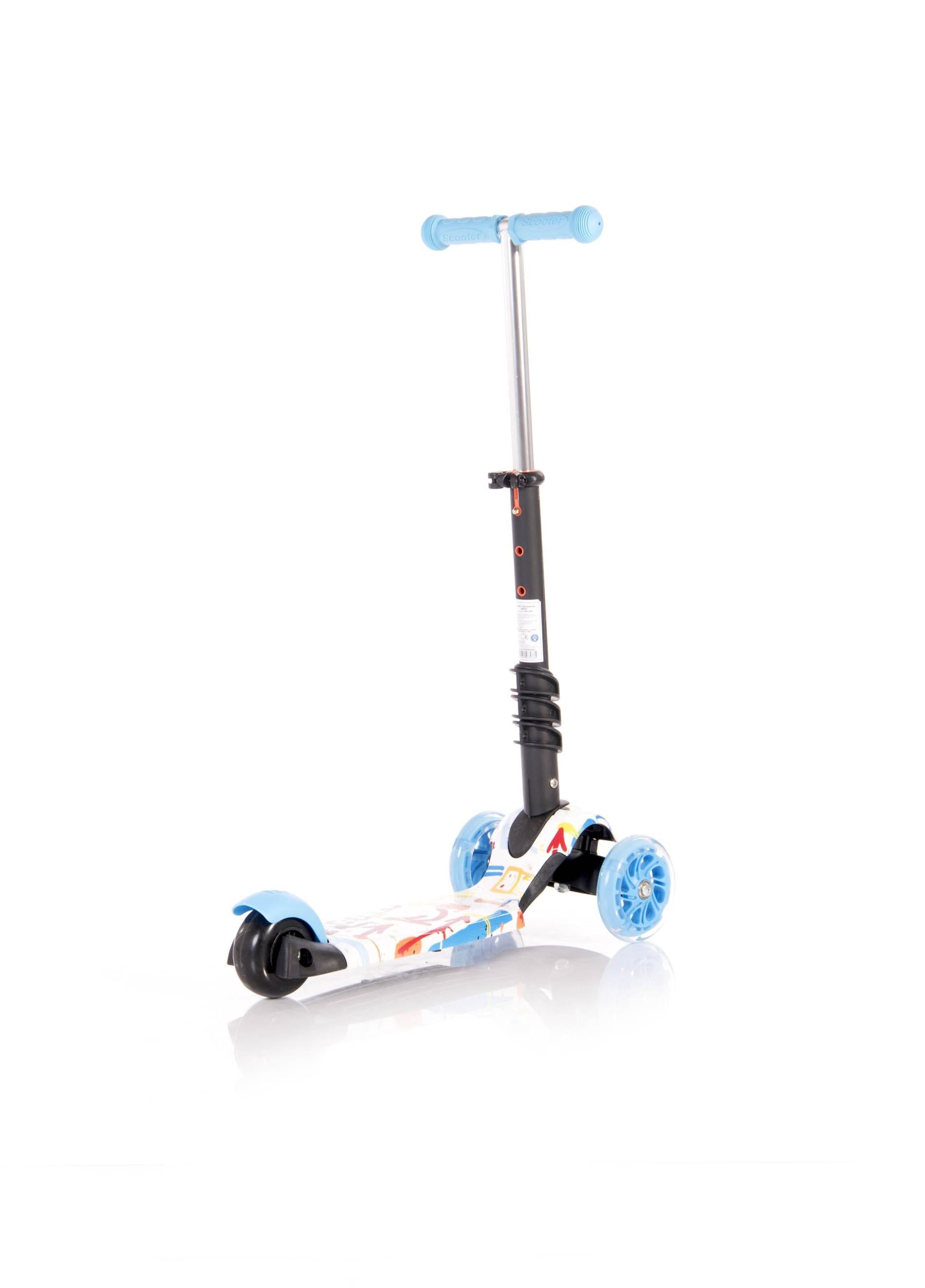 Trotinetă Copii Lorelli Junior Smart Plus, Blue & Green - Albastru (5) [ps:bdb69570-1cfc-4dae-a961-91350414b20f]