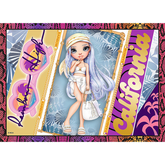 PUZZLE TREFL RAINBOW HIGH 4IN1 PAPUSILE FASHION - Imagine 5