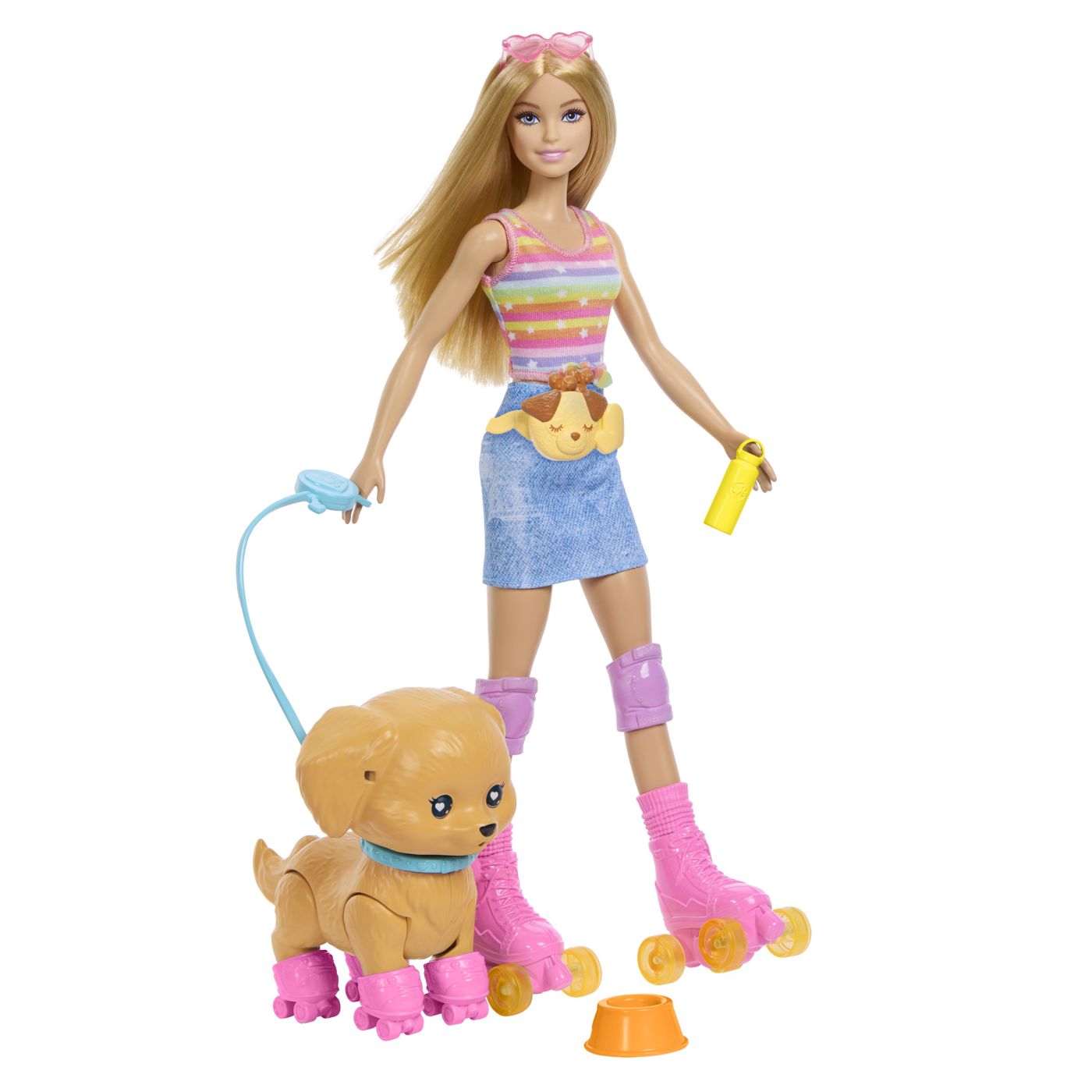 Set Papușă Barbie cu Patine, Cățeluș și Accesorii | Mattel - Default Title (5) [ps:ccb412ad-3177-4528-9bf0-f21efd56b81f]