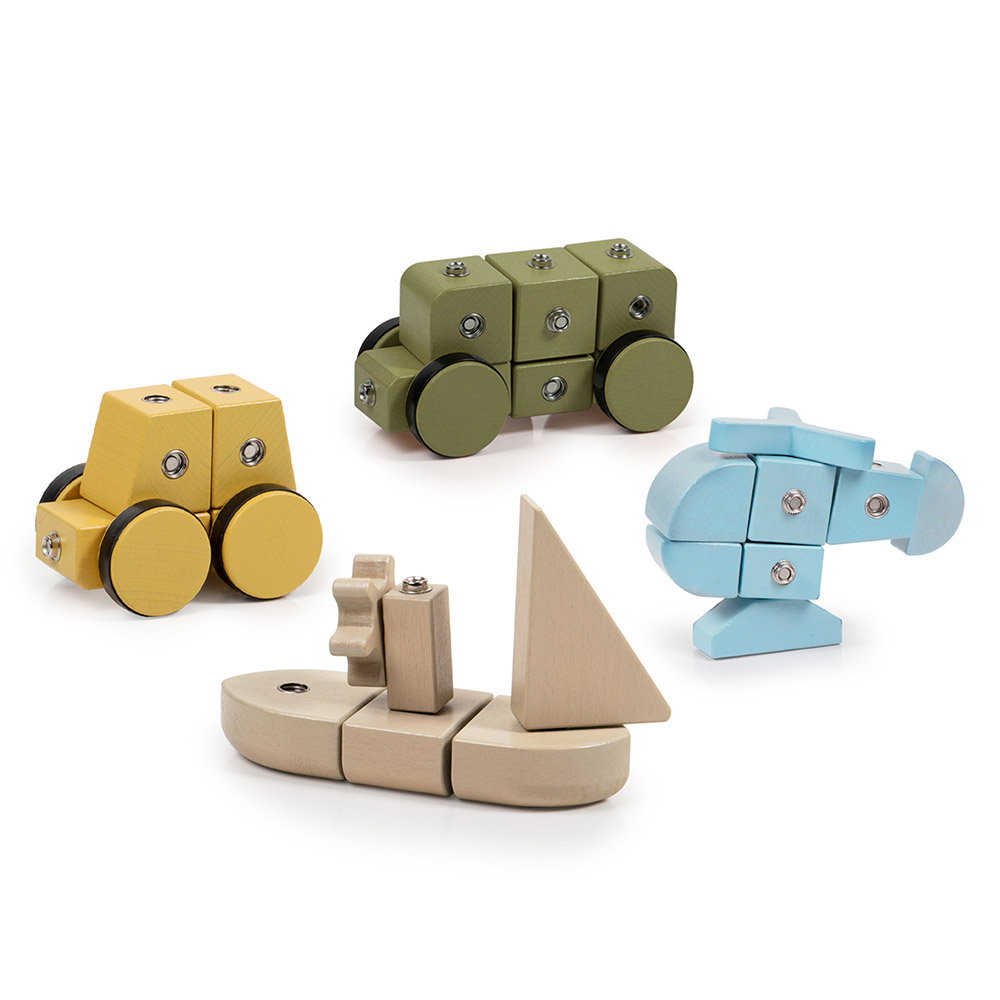Snap Block Vehicles Guidecraft - Blocuri Lemn, 32 Piese - Default Title (5) [ps:ce26530d-c7a3-4425-aa20-178404d93e80]
