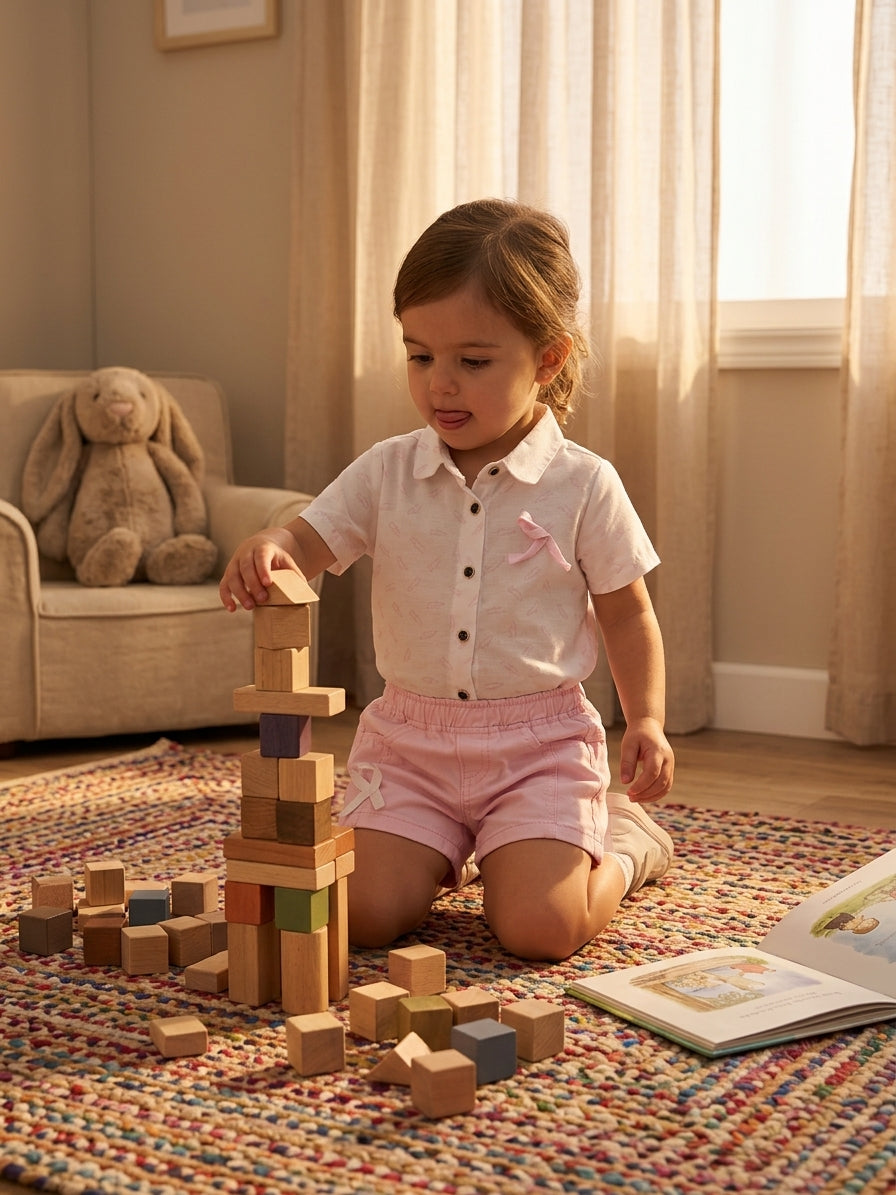 Set cămașă cu guler și pantaloni scurți, Aynur Bebe, 2-4 - 4 ANI (5) [ps:419fb47e-ff51-49f4-b7b3-f0569a7fe9c2]