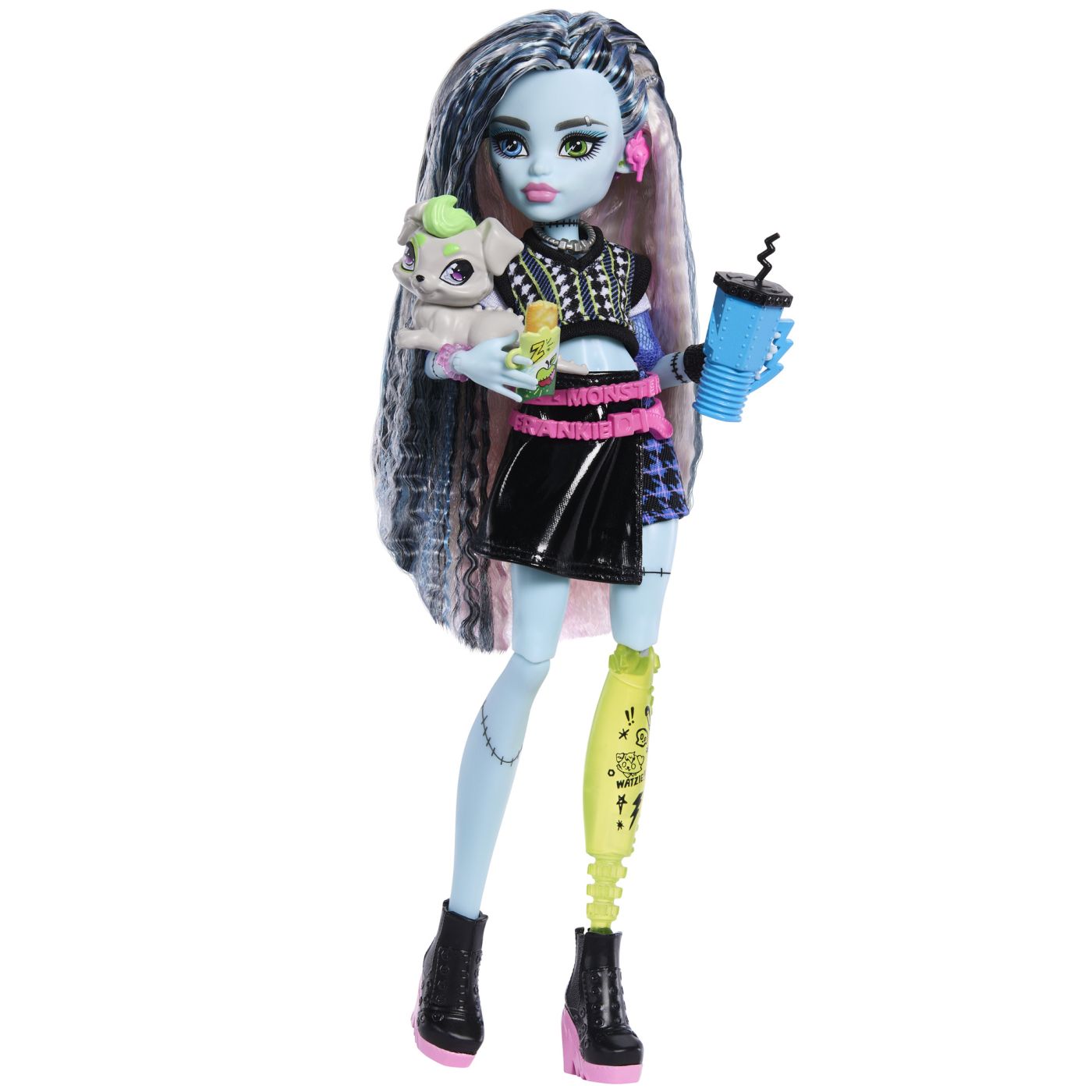MONSTER HIGH PAPUSA FRANKIE STEIN CU ACCESORII Mattel - Imagine 8 [ps:8af5610a-b459-4682-a0ce-fe823f09ca3e]