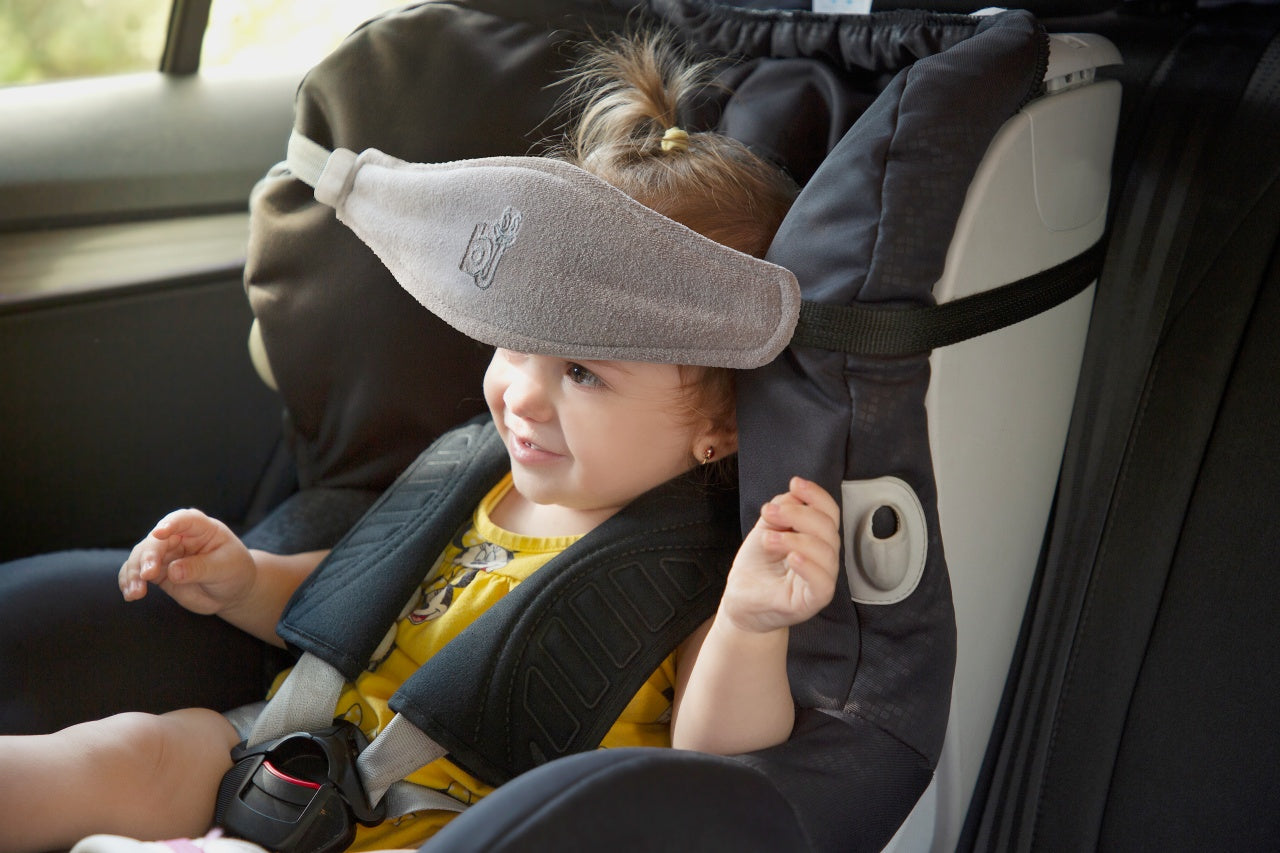 Suport sustinere cap pentru scaun auto BabyJem Strap - Gri [ps:9da44bf5-e0df-4884-b5b2-c8578ba0e925]