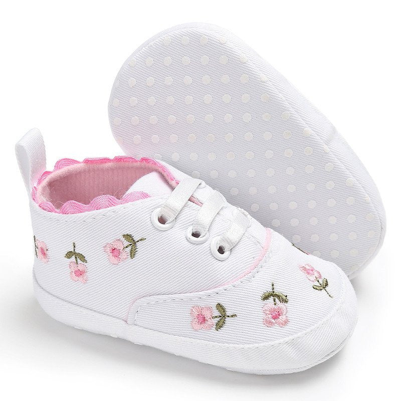 Botosei bebelusi Drool (Culoare: Roz, Marime: 1) - Alb