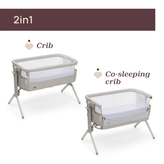 Patut pentru copii co-sleeping Chicco Next2Me Armonia, - Motherpearl (Bej) (5) [ps:9f1925a1-2c4d-452b-9e4b-43c6f7a774e2]