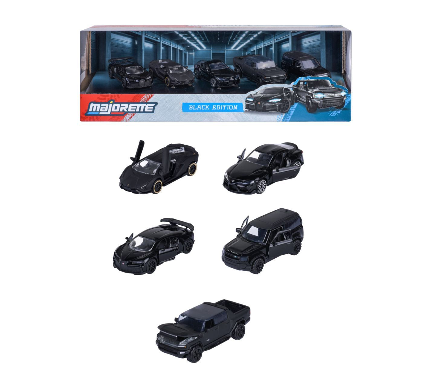 Set 5 Mașinuțe Metalice Majorette Black Edition - Simba - Default Title (5) [ps:051ee150-150b-48a9-8d38-fc9b52d40457]