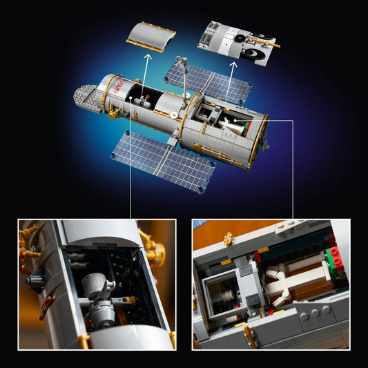 LEGO Icons Telescopul Spațial Hubble 11382 | Set Construcție - Default Title (5) [ps:c567a944-5f5b-4218-8ae3-44b5dd8a8182]